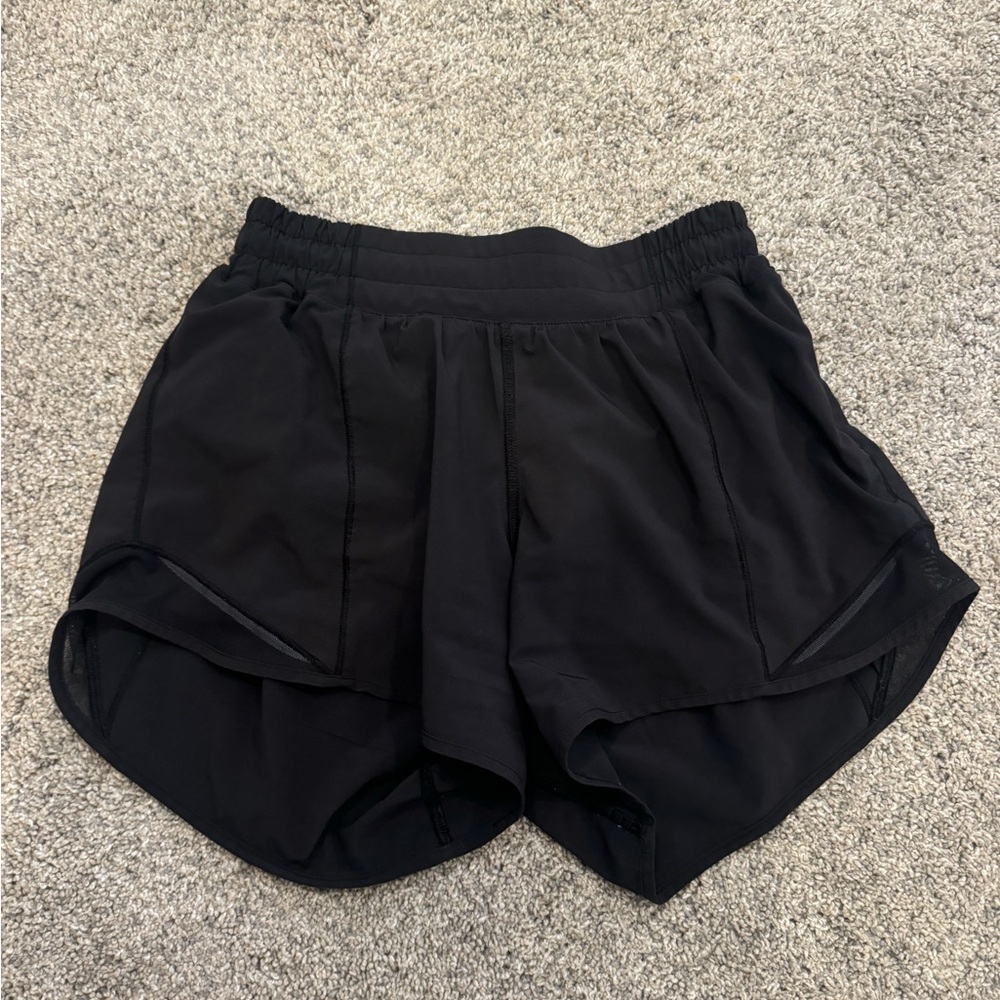 Black Lululemon Shorts size women’s 4 tall